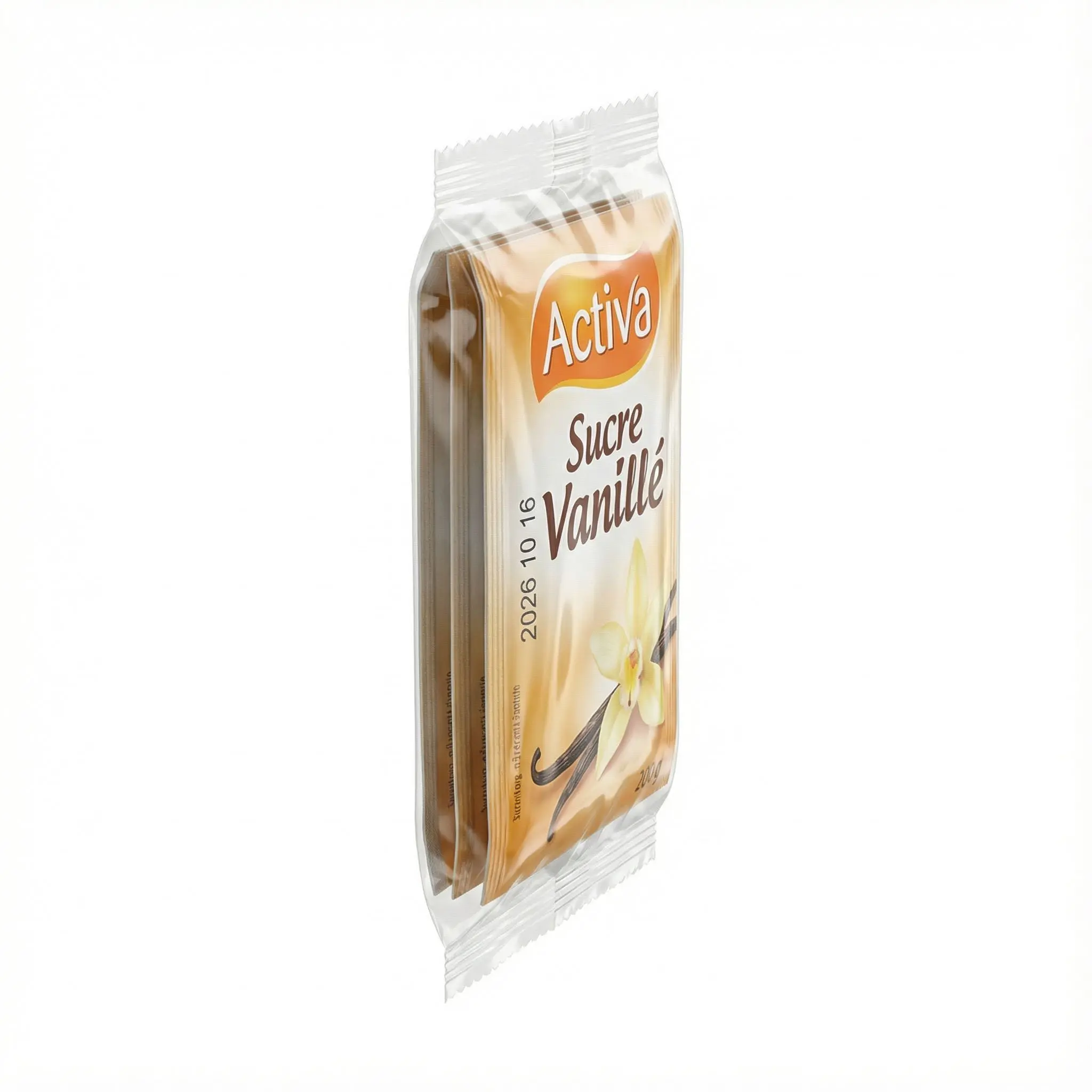sachets de sucre vanillé pour cuisine familiale